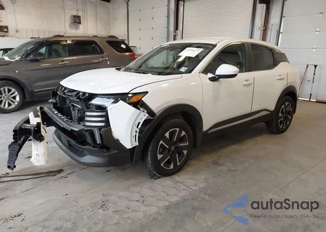 2025 Nissan Kicks Sv Intelligent Awd из США, поврежденный, VIN 3N8AP6CB0SL407990